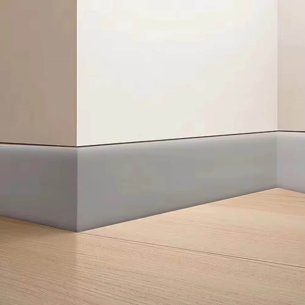Thick Self-Adhesive Marble PVC Wall Baseboard Skirting Board NBR Foam Corner Protector Kickboard Trim for Floor & Wall Edge