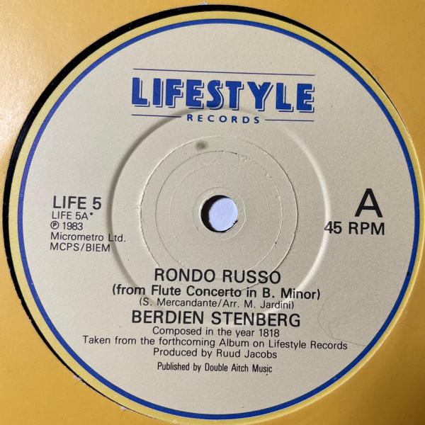 

7inch Record BERDIEN STENBERG Rondo Russo LIFE5 LIFESTYLE RECO 1983 UK Dance Electronica Used