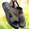 Breathable Men's Sandal Non-slip Daily Use Male Shoe New Design 2026 On Offer Cheap Liquidation V Buy Clearance Korean Style 39