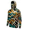 Cross-border HUK hooded fishing suit summer long-sleeved sunscreen T-shirt breathable face towel integrated fishing suit Luya