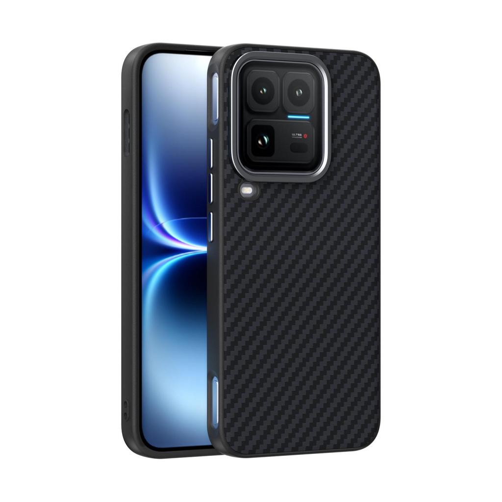 iQOO 15 Ultra Carbon Fiber Magnetic Case - Soft, Anti-Fall Protective Cover