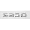 ABS Car Stickers Tail Box Letters Emblem for Mercedes Benz S55 S63 S200 S220 S250 S260 S300 S320 S350 Rear Trunk Badge Decals DY6