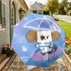 Cute Dog Umbrella - Auto-Opening & Closing, Outdoor Protection, Lightweight and Durable Travel Accessory, Perfect Gift for Animal Lovers 140