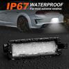 LED License Plate Light for Charger 2015-2023, for Chrysler 300 2015-2023, for Challenger 2015-2023, for Compass 2017-2022, 6000K White Tag Light,