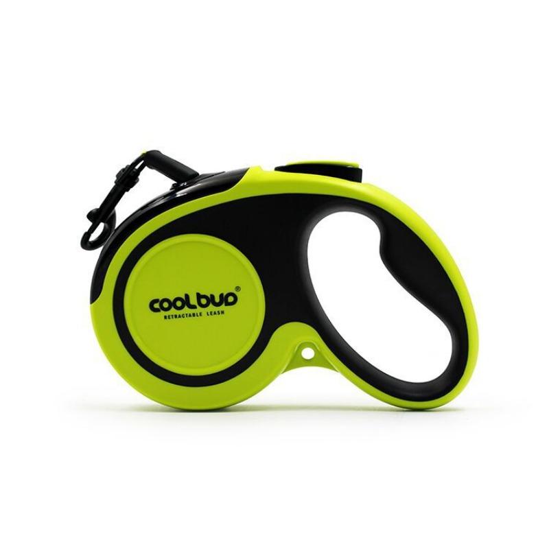 

Поводок для собак для маленьких собак, автоматический выдвижной поводок для собак, светоотражающая тяговая лента, необходимая для собак, яркие цвета для собак 5m зелёный