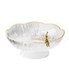Ruhan Light Luxury Gold-Rimmed Drainable Fruit Plate