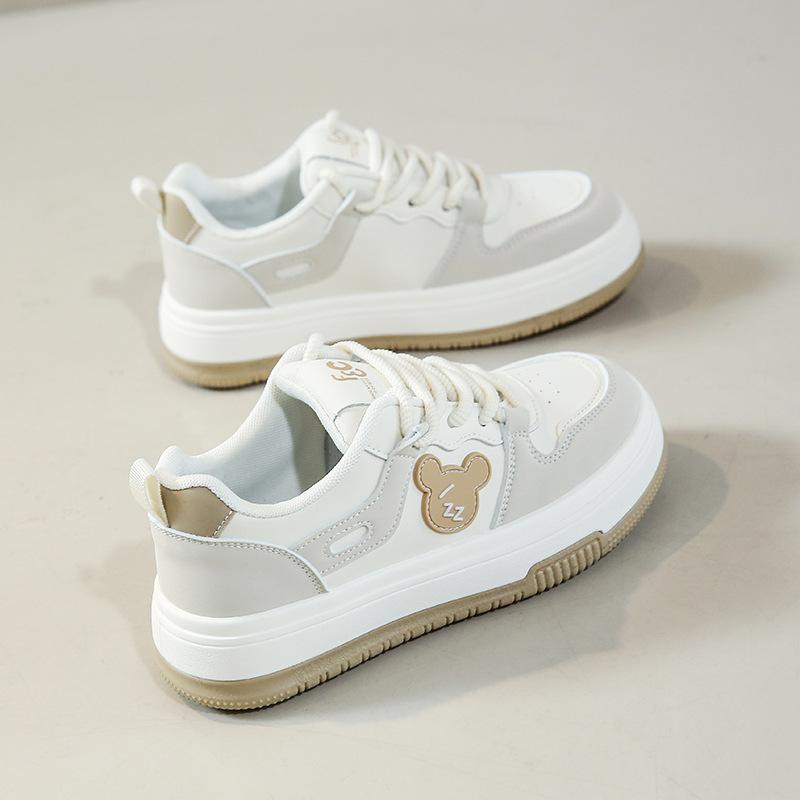 

Comemore Casual Spring Autumn Basket Tennis Platform Flat Running Vulcanize 2024 Women Sports Shoes White Kawaii Female Sneakers 40 хакі