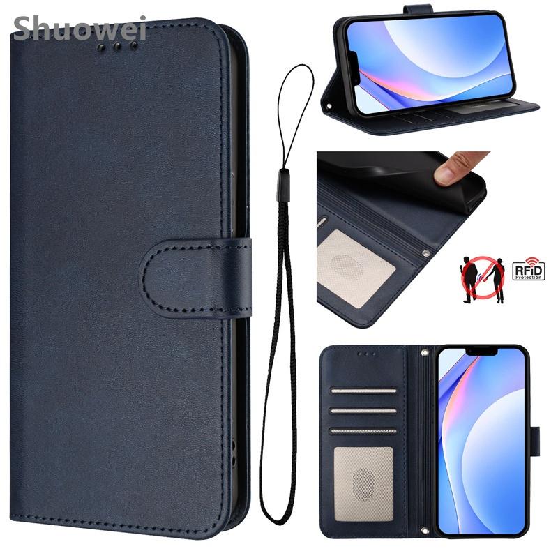 For Huawei Enioy 10 20SE 50 80 80S  P Smart Y9 Prime 208 2019 2021 Pro Plus 4G Flip Leather wallet Case Protection Card Holder Cover