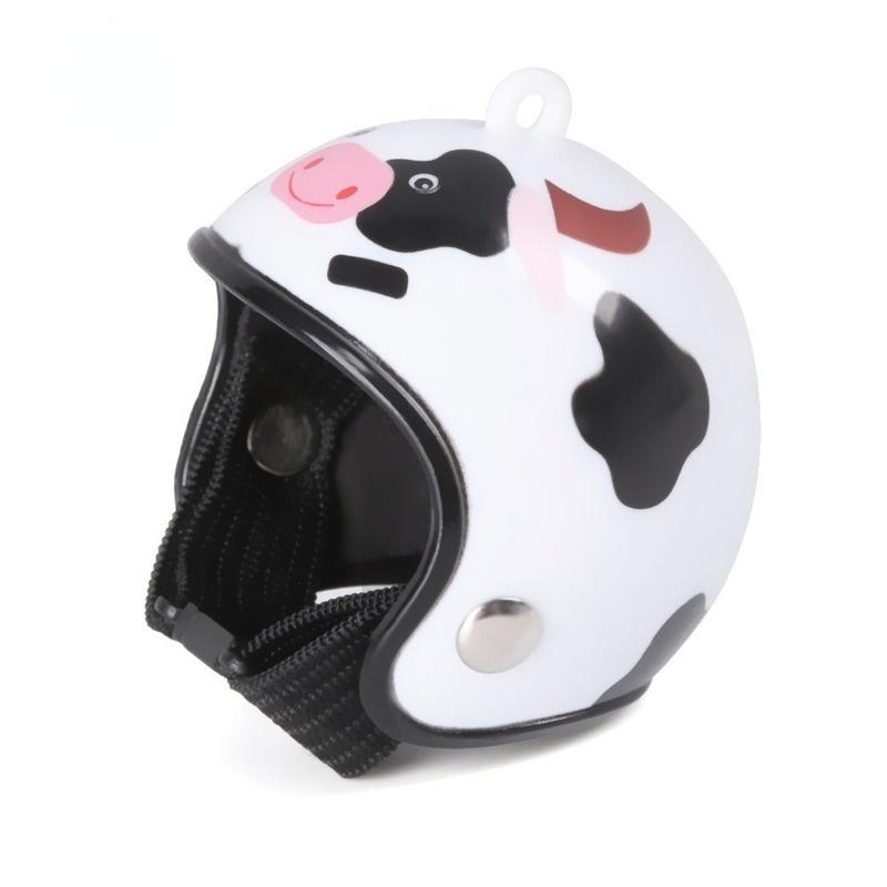 1PC Pet Chicken Helmet Small Hard Hat for Pet Hat Headgear Chicken Head Decorations Small Pet Suppl