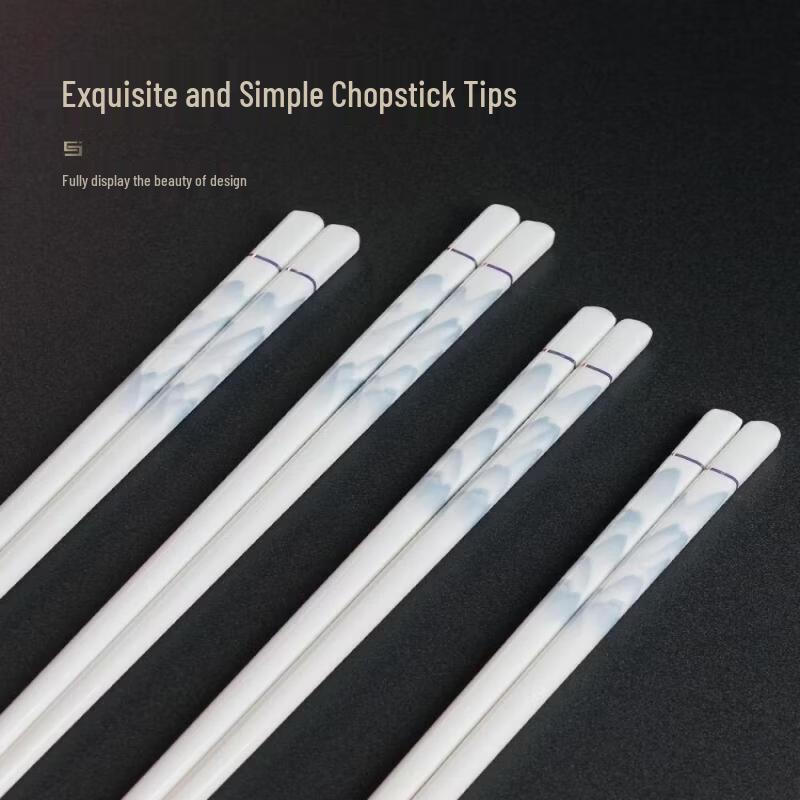 Jingdezhen Ivory White Ceramic Chopsticks