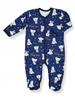 Full Zipper Romper 98 Cotton Children' Pajamas with Teddy Bears