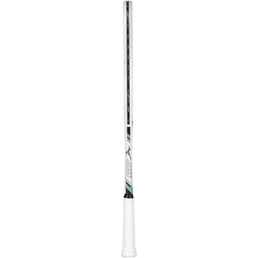 Mizuno Deeforce Tennis Racket 63JTN544 S-10 (Soft Tennis), Unisex, White/Jade Green, 0X,