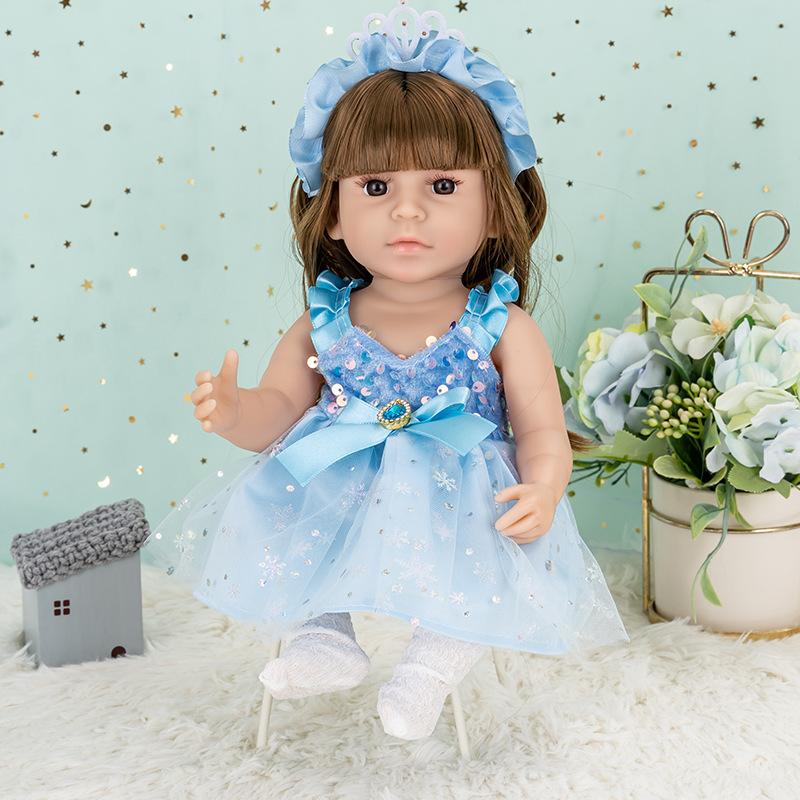 30cm Reborn Doll Simulation Comfort Baby Doll Vinyl Soft Rubber Doll