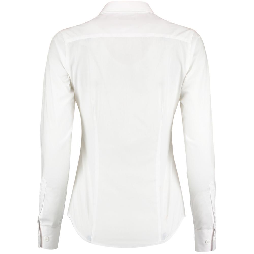 Kustom Kit Womens/Ladies Long Sleeve Tailored Poplin Shirt