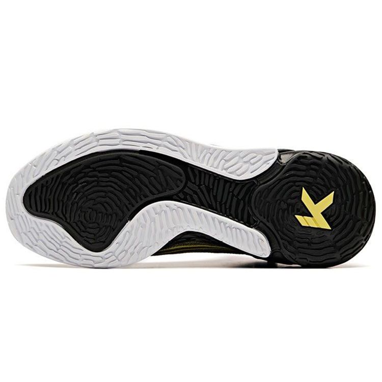 Anta KT4 Thompson Basketball Shoes Men Sneakers Black Yellow 11921101-5
