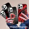 Albania Flag Phone Case Magesafe Magnetic Wireless Charge Cover For IPhone 16 11 12 13 14 15 Pro Max Plus Mini