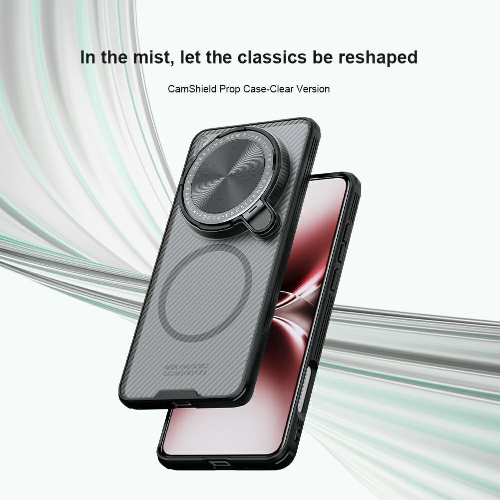 NILLKIN Camshield Prop Magnetic Translucent Series For Vivo X200 Ultra 5G Magnetic Case TPU + PC Phone Cover with Camera Lid