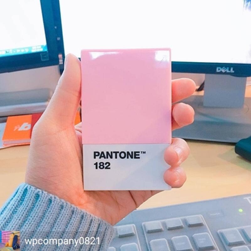 New Pantone Card Business Card Case (Light Pink 182)