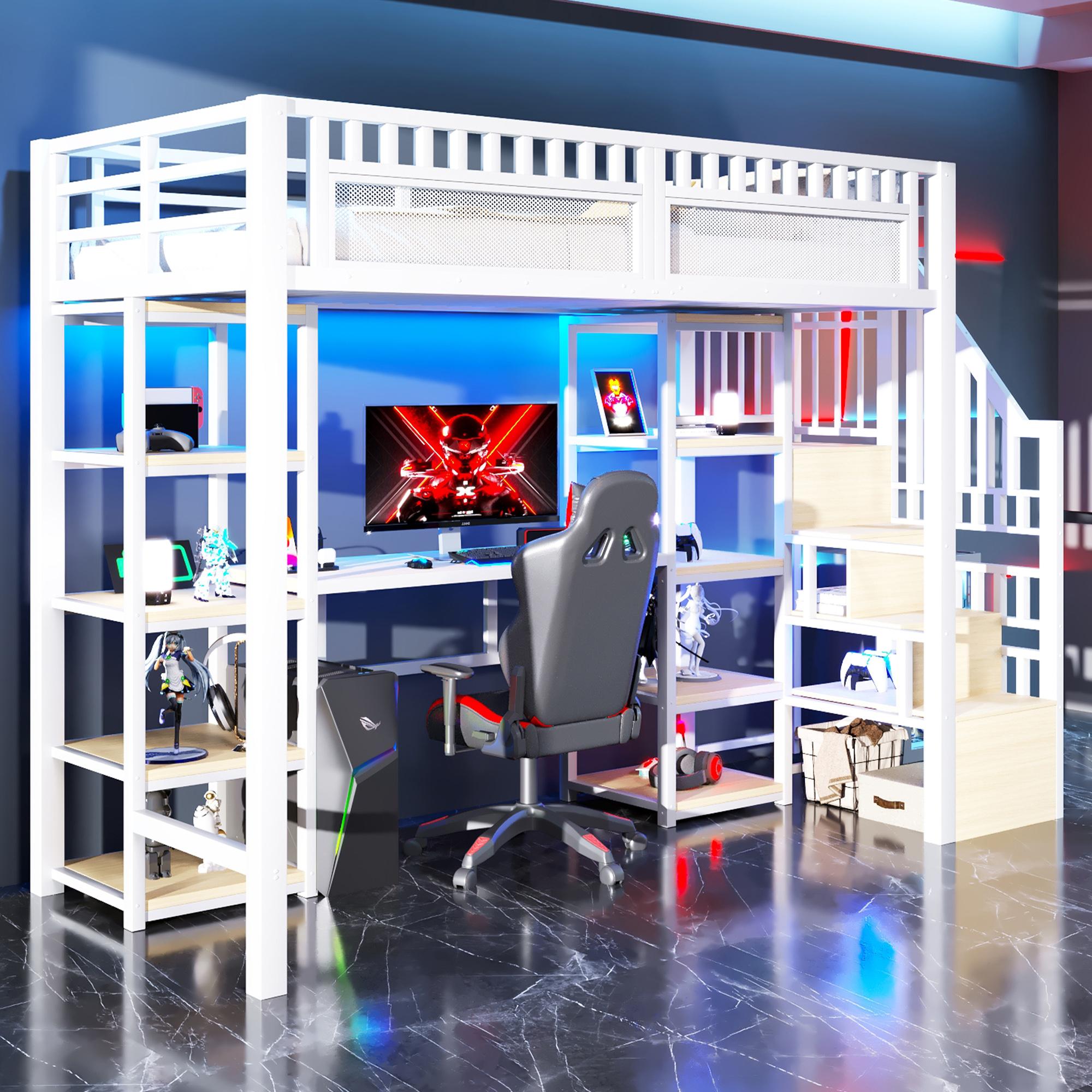 Loft Bed, 90 x 200 cm