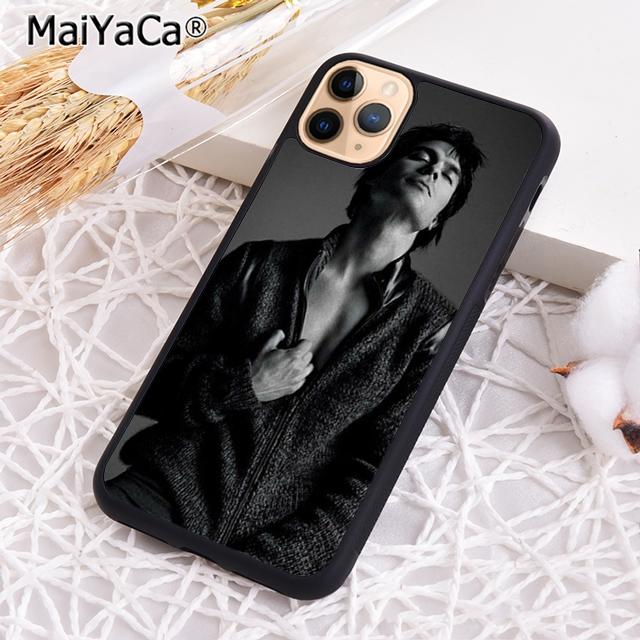 Coque de téléphone Ian Somerhalder Damon Salvatore Vampire Diaries Pour iPhone 17 Air 16 15 14 plus 12 13 pro max coque