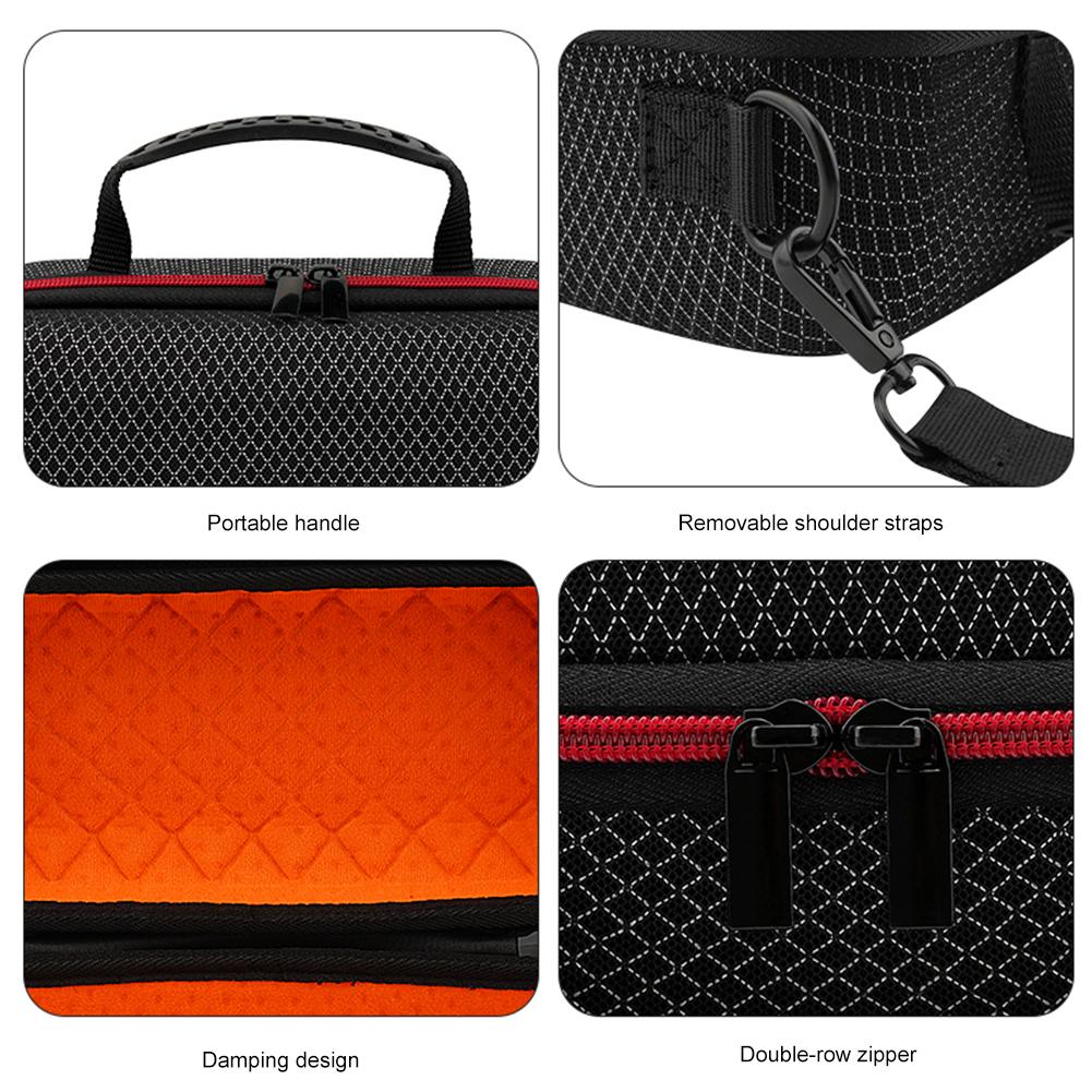 Speaker Case Dustproof Speaker Pouch Bag Shockproof Carrying Organizer Storage Bag for Marshall Middleton II for JBL Charge 6