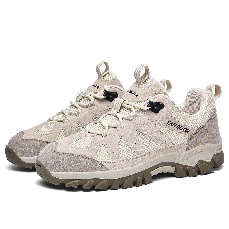 Cross-border new breathable hiking shoes non-slip outdoor light hiking sports shoes men and women couples off-road running shoes