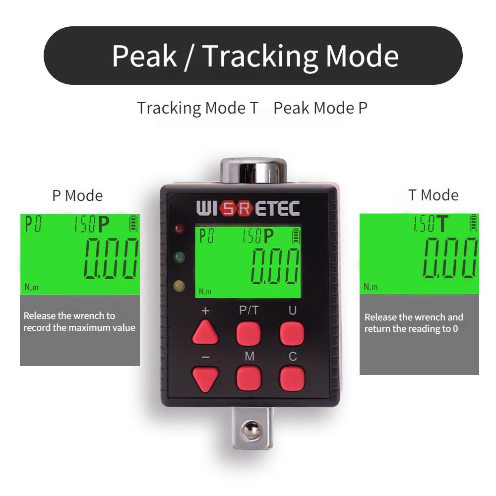 Kilogram Force Measuring Equipment High Precision Electronic Digital Torque Meter Portable Torque Wrench Tester