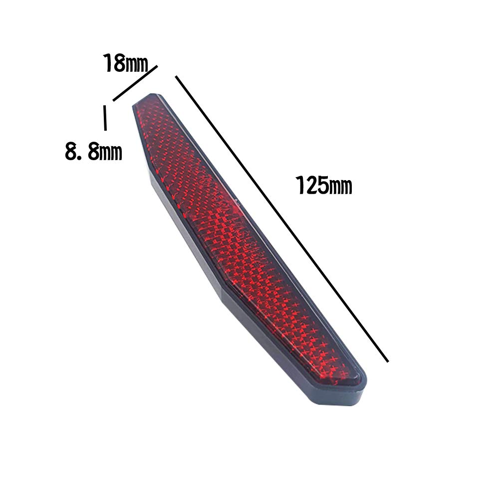 BAR AUTOTECH Reflector Protector Reflector Square Car Bike Bicycle Boat
