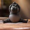 3D Printing Yoga Hippopotamus Statue Resin Hippopotamus Figurine Hippopotamus Decorative Ornaments Mini Multiple Styles