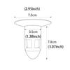 Floor Drain Deodorizer Sewer Deodorizer Gag Catcher Bathroom Sewer Filter Anti-bug Cockroach Bathroom Toilet Sealing Plug Cover