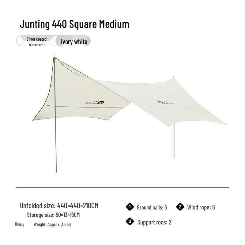 MOBIGARDEN Hexagonal Camping Tarp