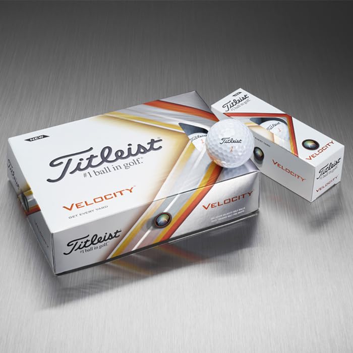 Titleist Velocity Golf Balls (1 Dozen) [Parallel Import]
