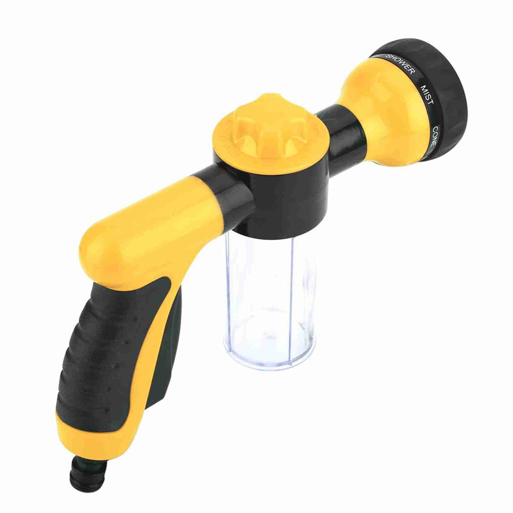High Pressure Spray Car Wash Foam Water   Cleaning Tool Washer 6m Yellow