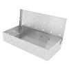 Smoker Box Professional Rectangular Add Smokey BBQ Flavor Stainless Steel Smoker Box for Barbecue Grilling Accessories