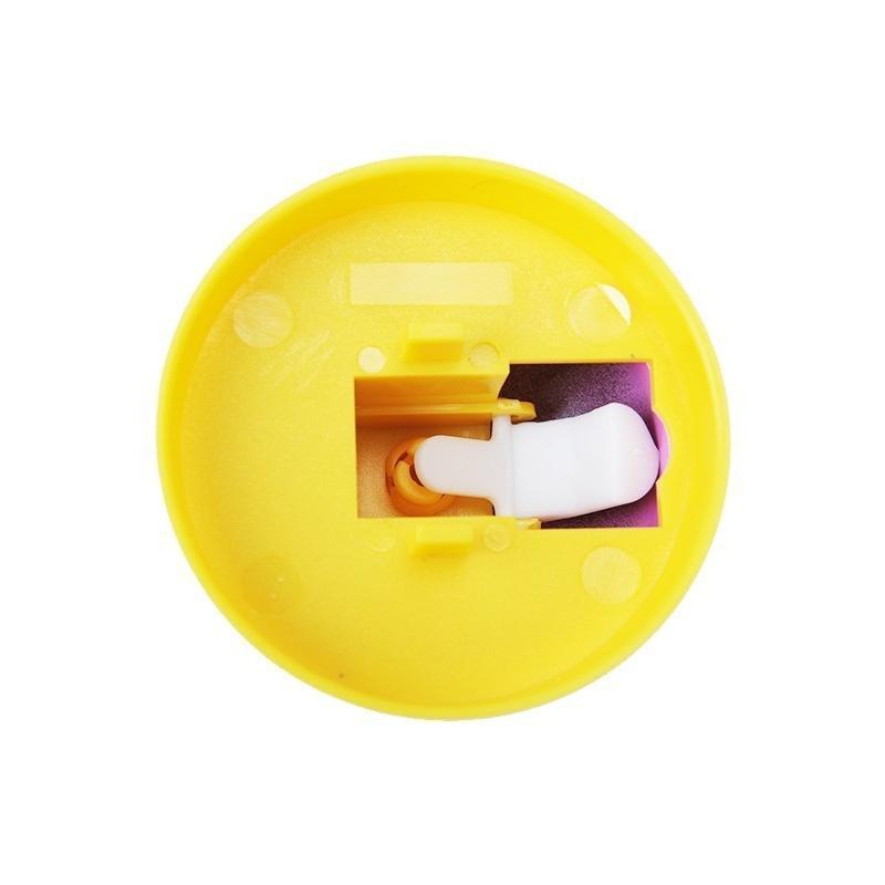 Newest Pet Training Toy Footprint Call Dinner Ring Small Bell Dog Puppy Toys (Radndom Color)