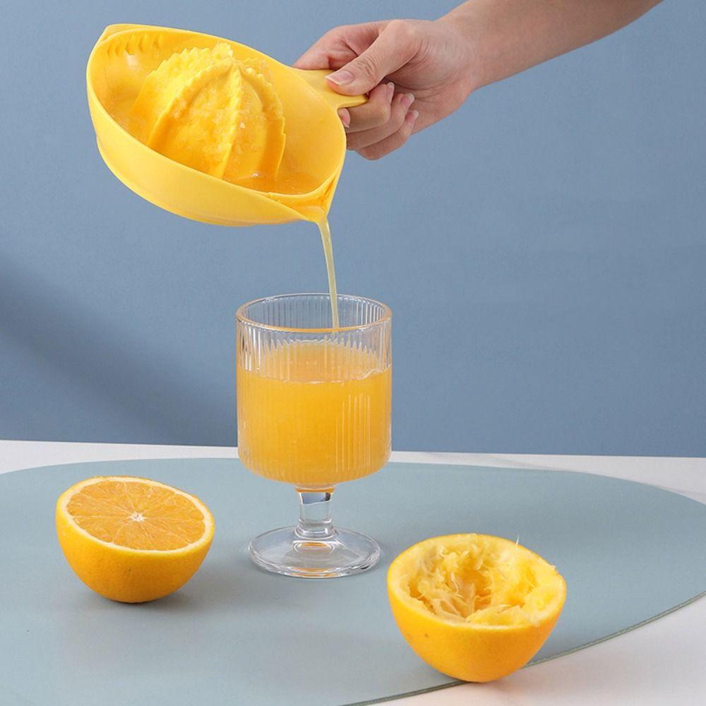 Hand Pressed Lemon Squeezer Plastic Lemon Presser Multifunctional Manual Lemon Juicer Tangerine