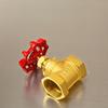 Brass Manual Lift Stop Valve with Internal Thread