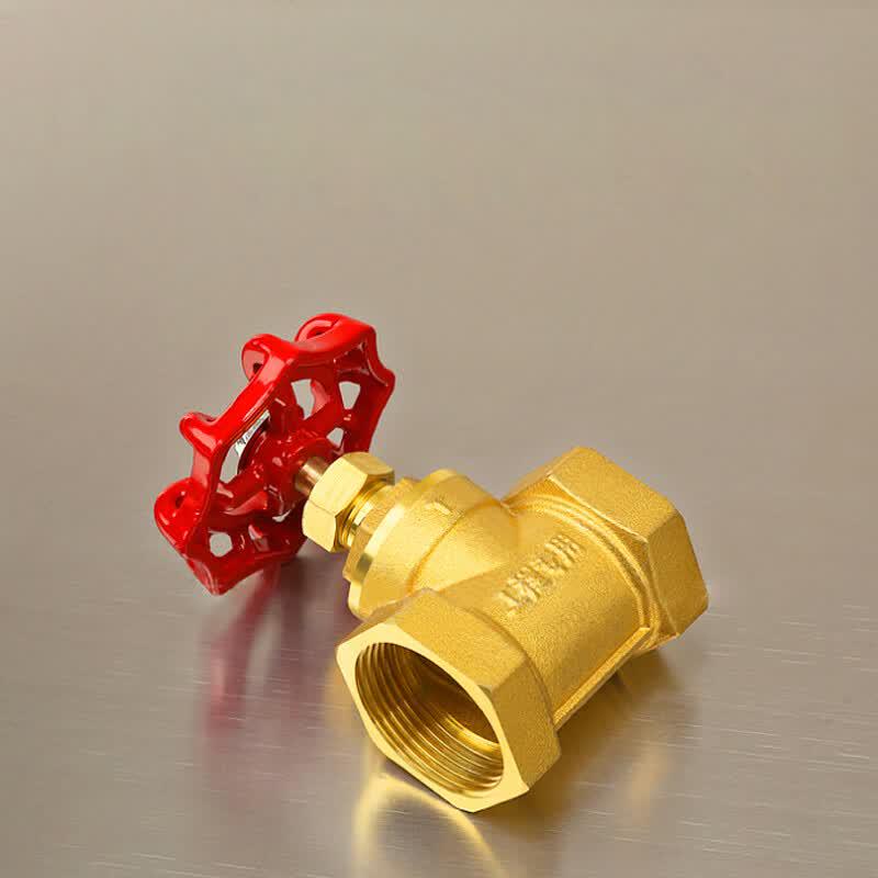 Brass Manual Lift Stop Valve with Internal Thread