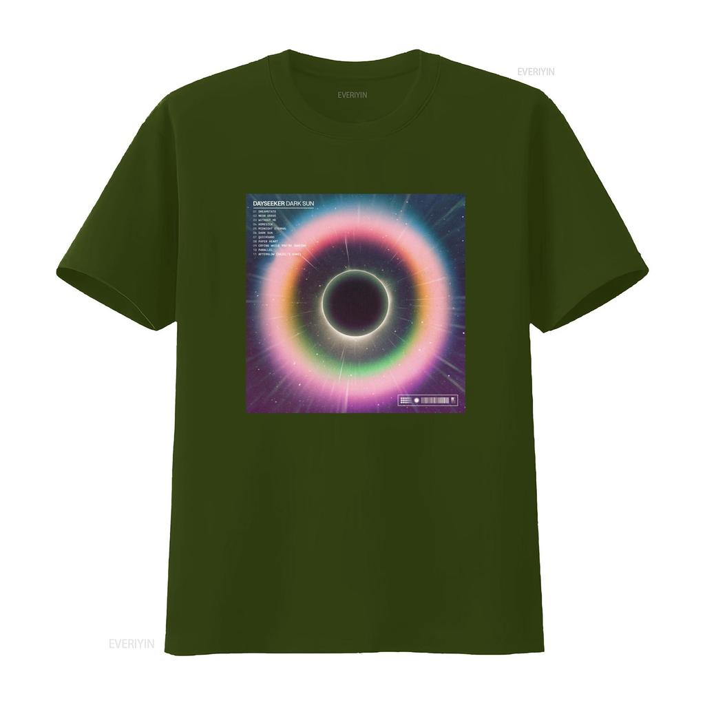 Limitiertes NWT Dayseeker Dark Sun Amerikanische Post-Hardcore-Punkband T-Shirt S 4XL mit Atemberaubendem Sonnenfinsternis-Design vintage