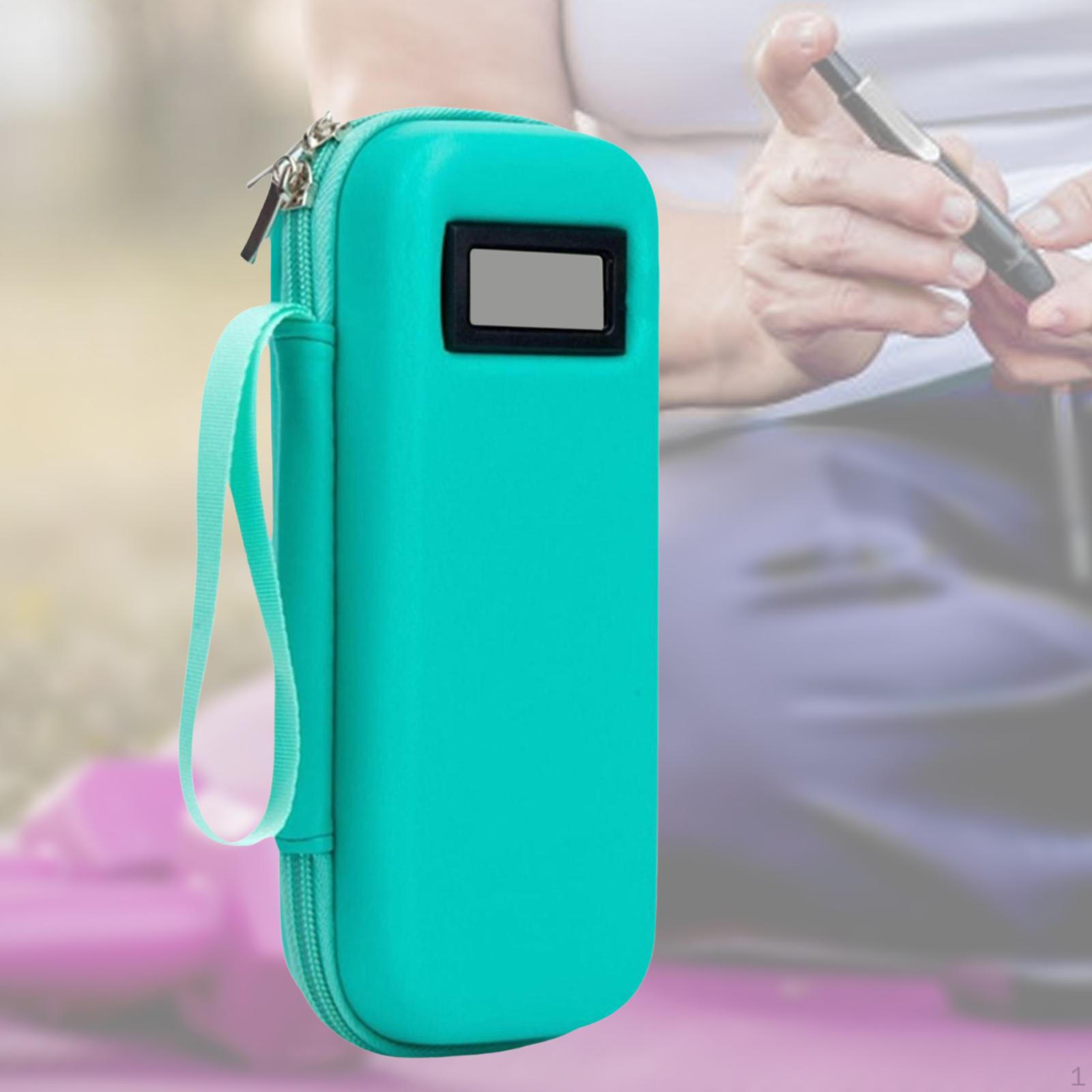 

Охладитель для инсулиновой ручки, дорожный чехол, сумка для переноски, изотермическая сумка для повседневной жизни зелёный