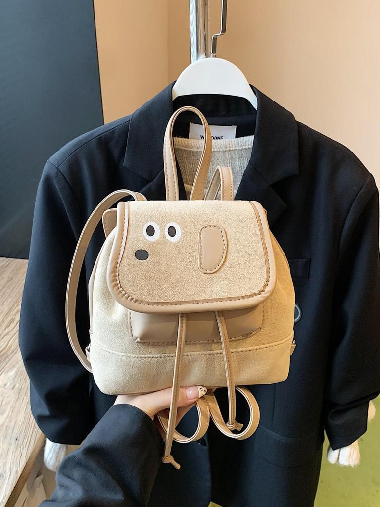 Herbst/Winter Koreanischer Stil Cartoon Eltern-Kind Crossbody Rucksack für Damen