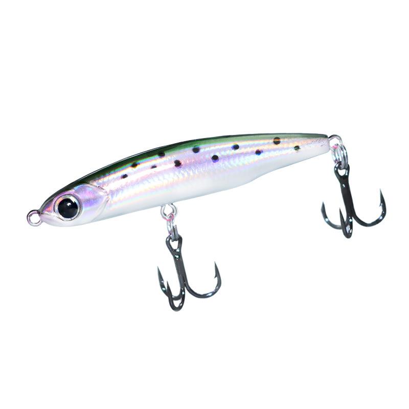 65mm 2.56in 5.4g Custom Pencil Lure Submerged Stickbaits Pencil Lure Mini Sinking Stick Bait Hard Fishing Lure