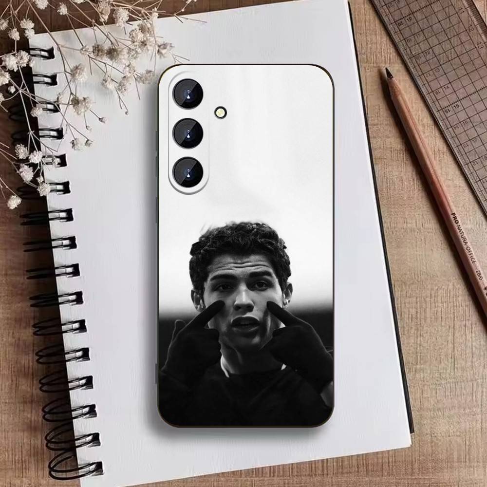 Player L-Ronaldo C-CR7 Phone Case For Samsung Galaxy A73,A72,A71,A70,A52,A51 Others Soft Black Cover