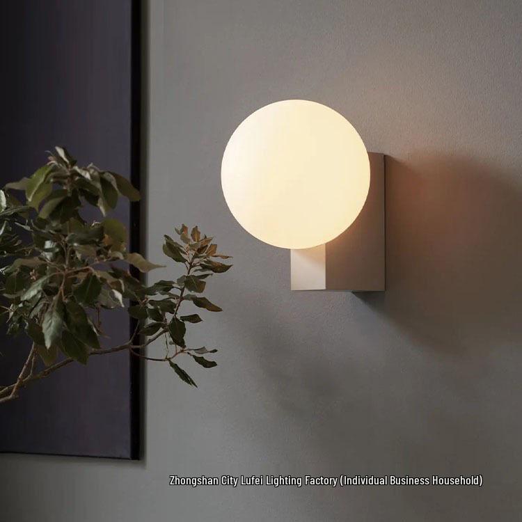 Postmodern Minimalist Italian Designer Wall Lamp: Ideal for Living Rooms, Corridors, Aisles, Bedrooms, and Bedside Tables