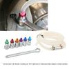 8PCS Metal Brake Bleeder Wrench Kit 7-12mm Brake Bleeder Tool  Wheel Cylinder Service