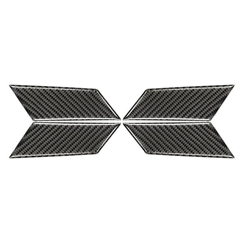 Klamka do drzwi samochodowych pokrywa miski naklejka tapicerka dla Porsche Macan 2014 2015 2016 2017 2018 z włókna węglowego