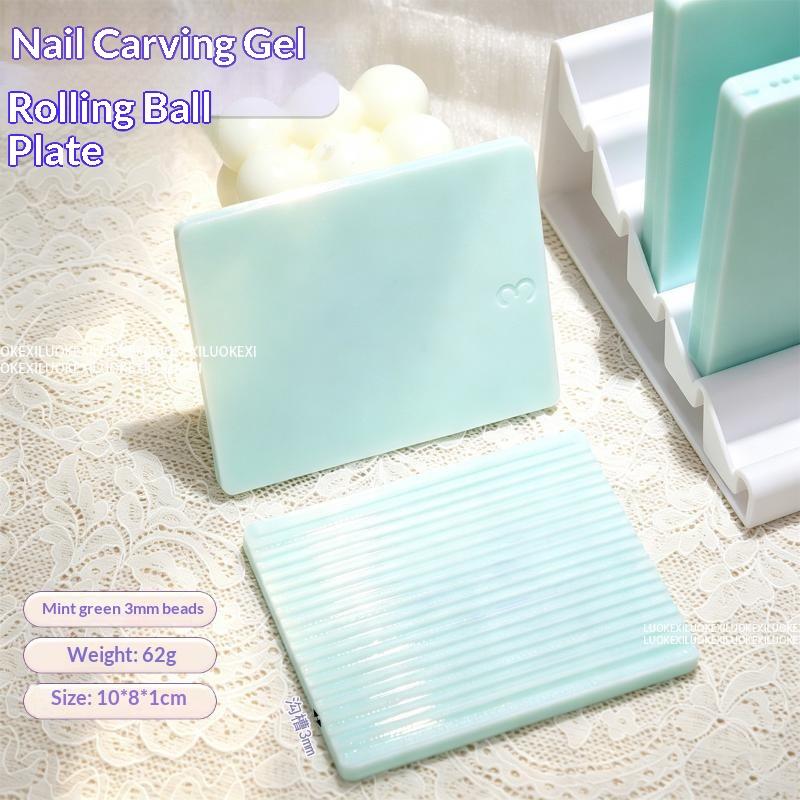 2-4mm Rubbing Strip Ball Mould Soft Ceramic Optional Diameter Non-Toxic Craft Supply for DIY Phone Case Decor Making