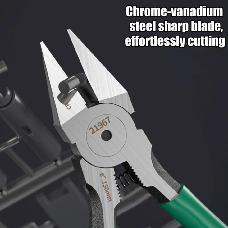 Professional Electrician Side Cutter Clippers Diagonal Pliers For Precisions Wire Trimming In Compact Areas