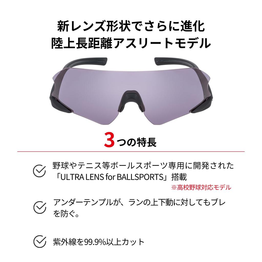 Sports Made In High School Baseball NEURON for [SWANS] Sunglasses, Japan, Approved, E-NOX G3, Running, Marathon, Tennis, Golf, Baseball, ENNG3-0018