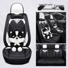Universal Leather Car Seat Covers & Cushions for All Seasons - Compatible with Skoda Rapid